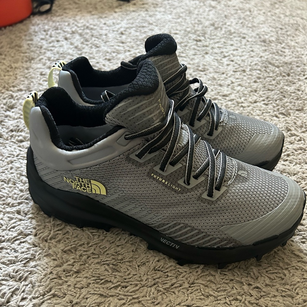 The North Face Gray and Black Women's Shoes